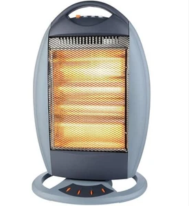 Stufetta Elettrica Alogena Oscillante Stufa 3  Livelli di Potenza Riscaldatore - Foto 1 di 6