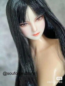 1:6 Kopf Skulptur Cold Bad Beauty Girl Fit 12" weiblich PH UD LD Actionfigur Spielzeug - Bild 1 von 9