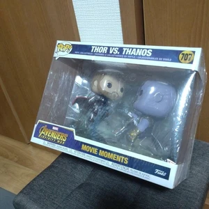 Marvel Box Scratched Mighty Saw Thanos Funko Pop Figure - Picture 1 of 2
