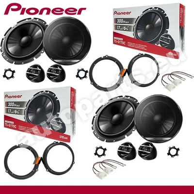 Kit 8 Casse Altoparlanti Pioneer Anteriori e Posteriori per Ford Kuga dal 2013 - Immagine 1 di 4