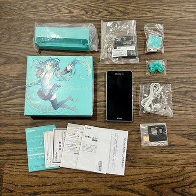 Teléfono Celular Smartphone Sony Docomo HATSUNE MIKU XPERIA SO-04E EDICIÓN LIMITADA Foto 1 de 4