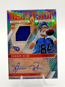 2025 Panini Phoenix Gunnar Helm Ascension Rookie RJA /49 Tennessee Titans 🔥 - Bild 1 von 2