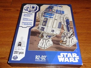 Kit Modelo Cartulina Star Wars R2-D2 Spin Master 4D Construir 201 PC. CAJA SELLADA nueva - Imagen 1 de 5