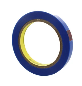 3M 8901 BLUE POLYESTER FILM TAPE .5” X 72 YARDS 2 MIL - Picture 1 of 2