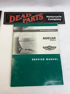 Harley 1999-2003 Sidecar service repair manual guide book 99485-03 - Picture 1 of 4