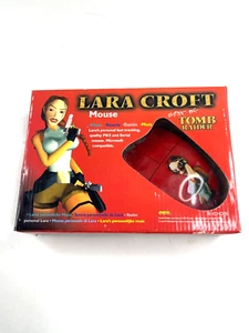 Computer Maus rot Lara Croft Tomb Raider von Eidos Mouse Neu - Bild 1 von 5