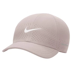 NEW NIKE DRI-FIT ADV CLUB TENNIS CAP HAT SZ L/XL PLATINUM/VIOLET/WHT FB5598 019 - Picture 1 of 6