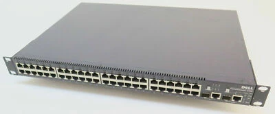 Dell PowerConnect 3348 48-Port 10/100 Managed Ethernet Network Switch 2x SFP - Image 1 of 4
