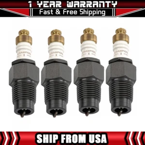 For 1908-1925 1926 1927 Ford Model T 4PCS Spark Plugs Champion Spark Plug Set - Picture 1 of 3