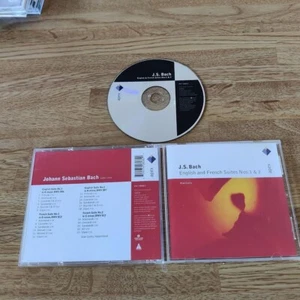 Bach - English And French Suites Nos. 1 & 2 (CD) Germany 2001 NM/NM Alan Curtis - Foto 1 di 3