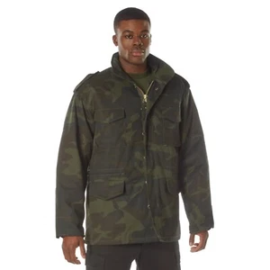 Rothco Midnight Camo M-65 Field Jacket - Midnight Woodland Camo - Picture 1 of 4