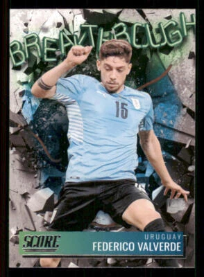 2021-22 Score FIFA Breakthrough #17 Federico Valverde - Image 1 of 2