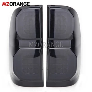 Smoking Black LED Rear Tail Light Lamps For Toyota Hilux Vigo SR5 MK7 2004-2016 - Picture 1 of 12