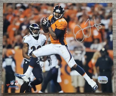 Julius Thomas Signed 8x10 Photo Denver Broncos Fanatics COA - Image 1 of 2