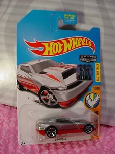 2017 Hot Wheels D-MUSCLE✰#016 Walmart ZAMAC; Red; mc5✰MUSCLE MANIA✰ ✰Factory Set - Picture 1 of 2