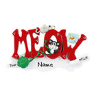 PERSONALIZED Meow with Cat Toys Christmas Ornament 2023 Keepsake Gift