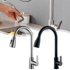 PullOut Kitchen Faucet Brushed Durable Lasting Product Life Easy Cleaning Tasks