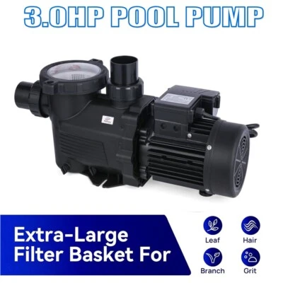 Electric High Flow Water Pump For Swimming Pool Pump 3.0HP, 2200W, 37998L/H - Image 1 of 4