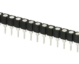 5 Stück, 32-fach Leiterplatten Steckdosenleisten SIL gedreht Stift - Bild 1 von 1