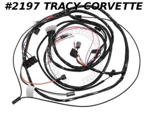 1963 Corvette GM 2983579 Main Engine Starter Wiring Harness no AC New USA Made - Bild 1 von 1