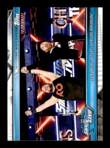 2019 Topps WWE Champions #76 Kevin Owens Defeats Shinsuke Nakamura - Picture 1 of 2