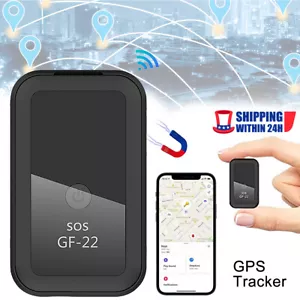 GF22 Magnetic GSM Mini GPS Tracker Real Time Tracking Locator Device For Car Pet - Picture 1 of 12