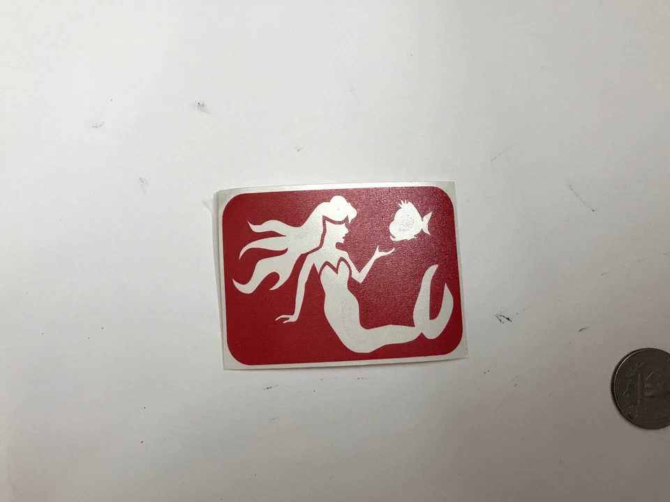 Mermaid Glitter Tattoo Stencil Pack - Image 1 of 1