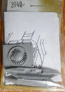 Precision Scale HO #3940 Housing, 48" Dia. Fan, EMD Dynamic Brakes GP-7 / 9 (Pla - Picture 1 of 1