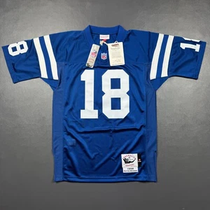 100% Authentic Peyton Manning Mitchell & Ness 1998 Colts Jersey Size 44 L Mens - Picture 1 of 6