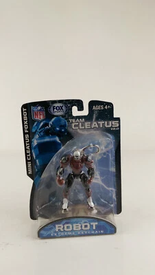 New Fox Cleatus Fox Robot Action Figure Key Chain Fob Arizona Cardinals - Image 1 of 4