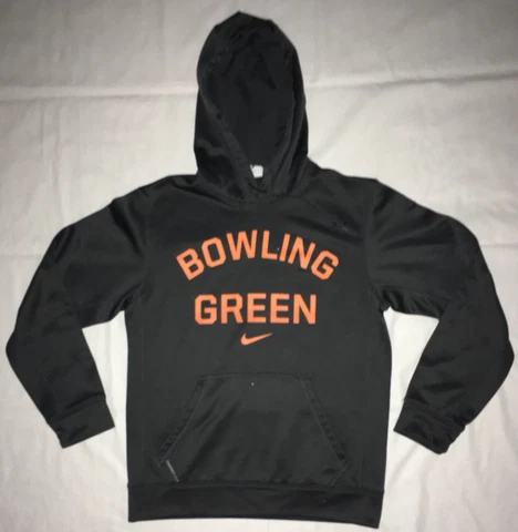 Bowling Green Falcons Nike Therma-Fit Dark Gray Slate Hooded Sweatshirt Hoodie S Cover
