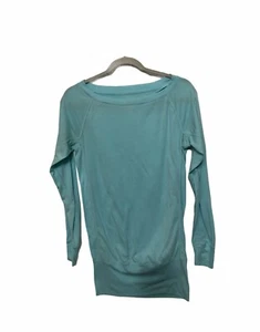 NIKE Epic Dri-fit Crew Neck Top Glacier Ice Blue XS - Picture 1 of 5