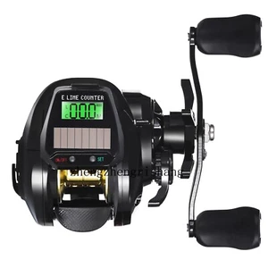 Baitcasting Fishing Reel Electronic Big Led Screen High Speed 7.2:1 Saltwater - Picture 1 of 20