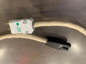 YBA Diamond AC cord (white) 1 meter - Picture 1 of 3