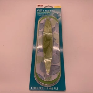 CVS Health Tea Tree Foot & Nail Files 2 Pk - Picture 1 of 2