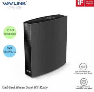 WAVLINK AC3200 Dual-Band Wireless Wi-Fi Router MU-MIMO Gigabit Internet Router - Picture 1 of 4