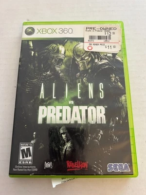 Alien vs. Predator (Microsoft Xbox 360, 2010) (Complete in Box & Tested) - Image 1 of 3