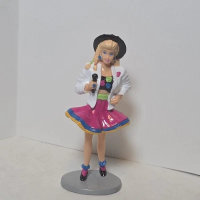 Barbie Figura Muñeca Estatuillas Juguetes De Colección 1990 Aplausos PVC Muñecas 3" Decoración de Pasteles Foto 1 de 4