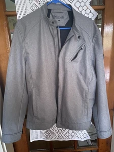 Michael Kors Men Shell Gray Jacket Size Large - Picture 1 of 5