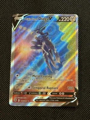 Origin Forme Dialga V (Alternate Full Art) 177/189 Swsh10: Astral Radiance Holo - Image 1 of 2