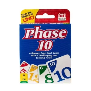 Phase 10 Rummy Type Card Game Very Challenging & Exciting twist Family Game New - Picture 1 of 1
