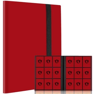 Premium 9-Pocket Trading Card Album, Sturdy Binder Holder for 360 Cards, Side... - Picture 1 of 6