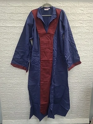 NUEVO Dungeons & Dragons Mago Bata Azul Oscuro Burdeos Unisex Talla Pequeña EE. UU. Foto 1 de 4