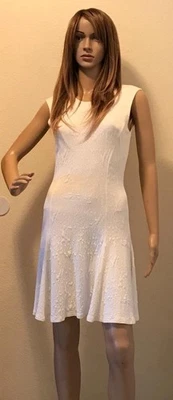 NUEVO CON ETIQUETAS - Vestido Alexander Línea A “Torn by Ronny Kobo” Marfil/Blanco Talla S/P Foto 1 de 4