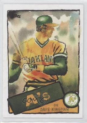 2021 Topps Spotlight 70 By Andy Friedman Red Back /10 Dave Kingman #15 - Image 1 of 2