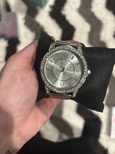 Reloj Mujer Cuarzo Con Estrás Acero Inoxidable Nuevo - Imagen 1 de 12