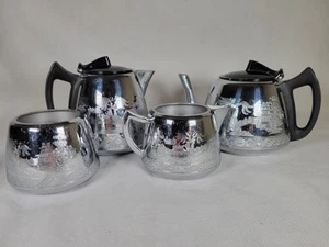 Swan Brand Willo Ware Tea Set Swan-Cromalin Willow Design Vintage 1960’s Rare - Picture 1 of 17