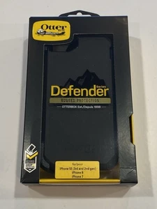 Coque et étui OtterBox Defender Series iPhone 8 7 SE 2e 3e génération noir neuf dans sa boîte - Photo 1 sur 6