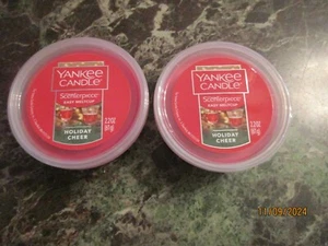 Yankee Candle Holiday Cheer Scenterpiece Easy Meltcup 2,2oz - 2er Pack - NEU - Bild 1 von 4