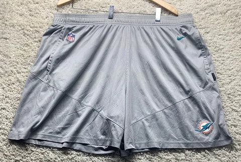 Mens 3XL Nike On Field Erick Wren Miami Dolphins Athletic Shorts Cover